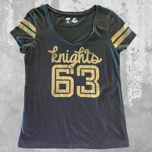 Women's Branded Black UCF Knights Campus V-Neck T-Shirt – Size L